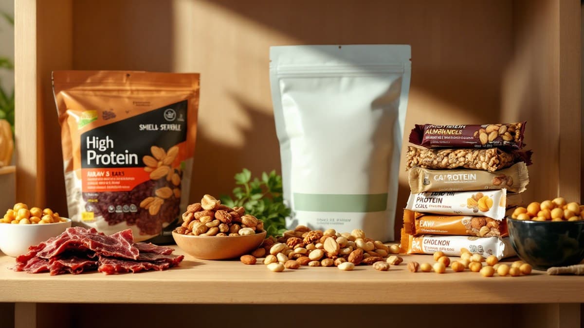Best High-Protein Snacks Without Refrigeration (2026): 8 Shelf-Stable Picks With 10g+ Protein, Ranked